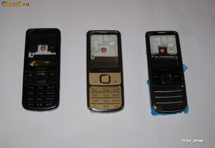 CARCASA/CARCASE NOKIA 6700  GOLD/BLACK/SILVER COMPLETE/COMPLETA TRANSPORT GRATUIT SAU DOAR 9.9 LEI PRIN FAN COURIER +CADOU IN VALOARE DE MAXIM 10 LEI foto mare