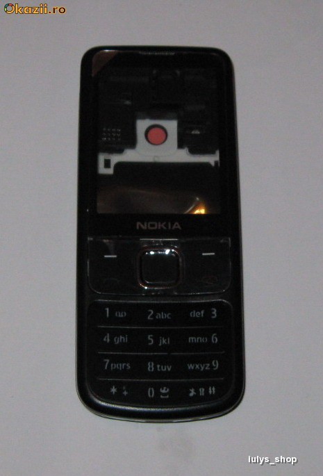 CARCASA NOKIA 6700  BLACK/NEAGRA COMPLETA  TRANSPORT GRATUIT+CADOU IN VALOARE DE 4 LEI foto mare
