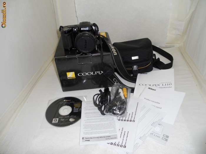 Aparat Foto NIKON Coolpix L110 (CEL MAI MIC PRET DE PE OKAZII) foto mare