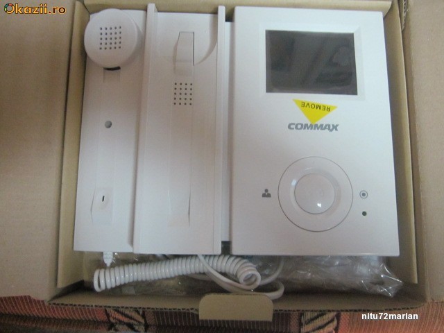 MONITOR VIDEOINTERFON LCD  COMMAX CDV-35N NOU !!! foto mare