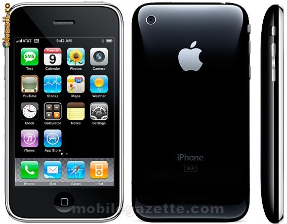Iphone 3G negru foto mare