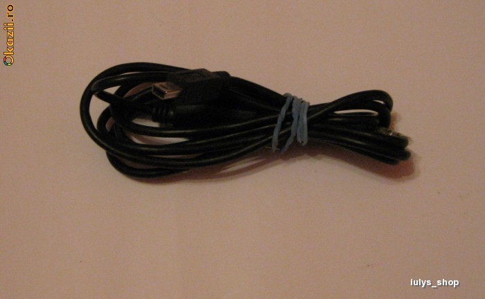CABLU DATE USB - MINI USB foto mare