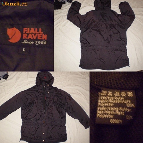 GEACA IMPERMEABILA FJALL RAVEN : pescuit schi snowboard  iarna  munte trekking hiking outdoor running salomon the north face foto mare