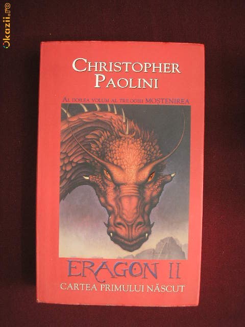 Y06B  Christopher Paolini - Eragon II - Cartea primului nascut foto mare