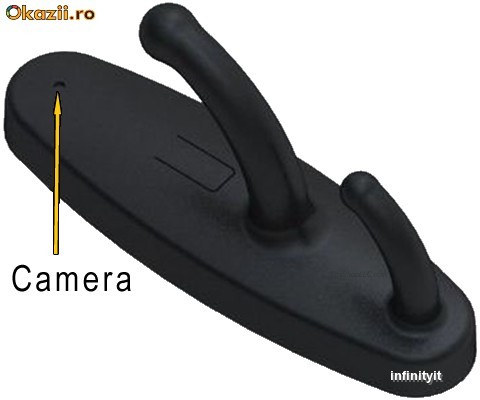 Camera Spion HD ascunsa in Carlig Cuier,Detectie la Miscare foto mare