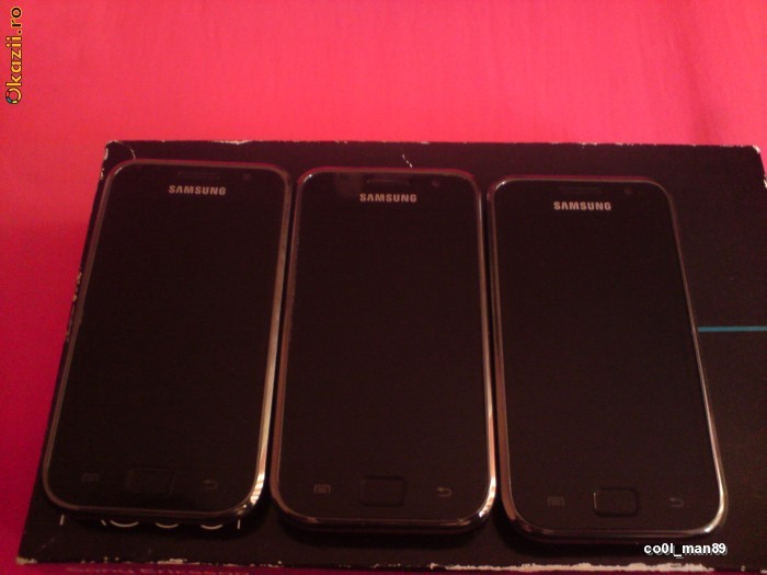 Samsung i9000 galaxy s, aproape noi, libere de retea, cel mai mic pret foto mare