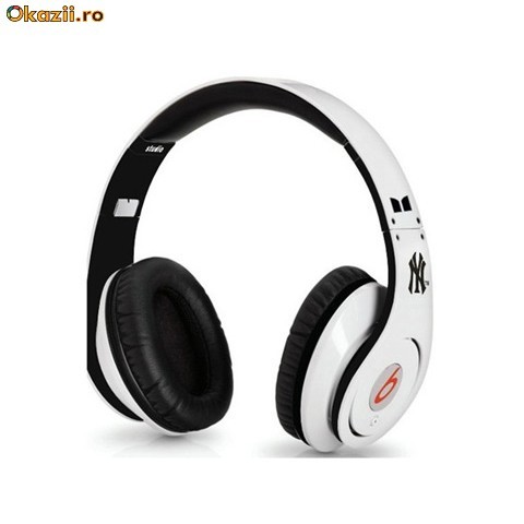 Casti Monster Beats by Dr. Dre - New York Yankees foto mare