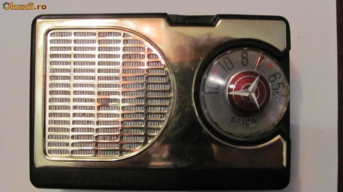 CY - Radio (tranzistor) SPICA, anii '60, Made in Japan (Japonia) foto mare