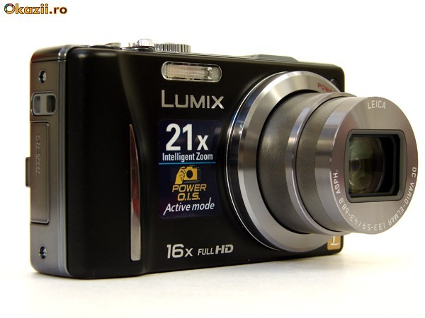 PANASONIC LUMIX TZ20 SIGILAT,BLACK foto mare