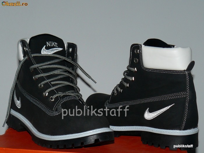GHETE BOCANCI NIKE BLACK/BROWN foto mare