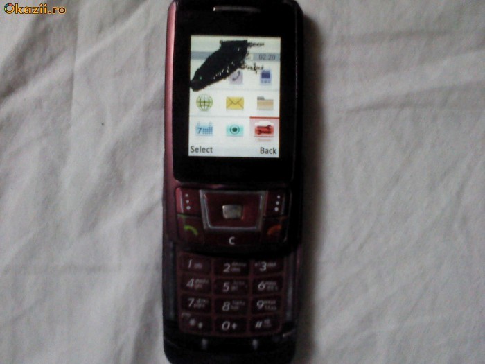 Samsung D900i foto mare