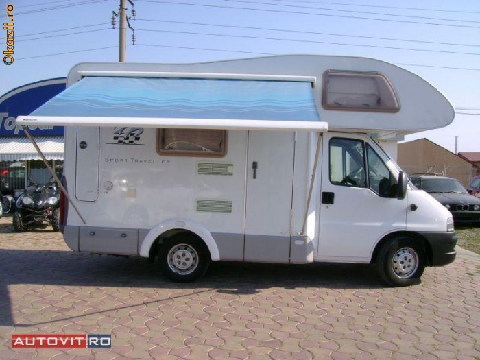 Autorulota Fiat Ducato special M1 foto mare