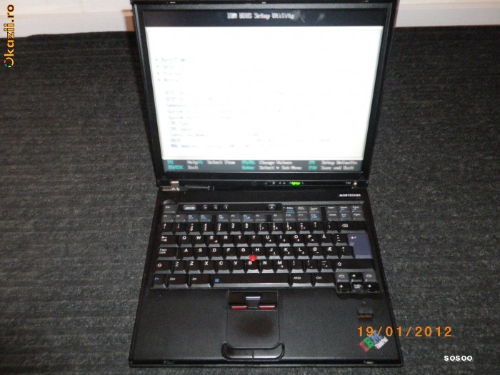 Vand dezmembrez piese laptop IBM T42 / ram=1GB / hdd=100GB ATA foto mare