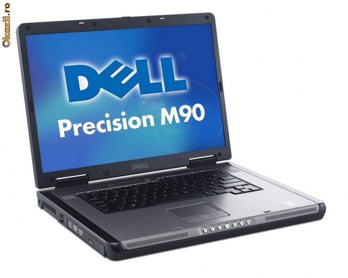DELL PRECISION m90 Intel C2D 2,2Gh 2Gb DDR2  80G DVDRW Display 17,4 wide (1920x1200), nVidia Quadro FX2500M de 512Mb dedicata! 6xUSB, DVI, foto mare