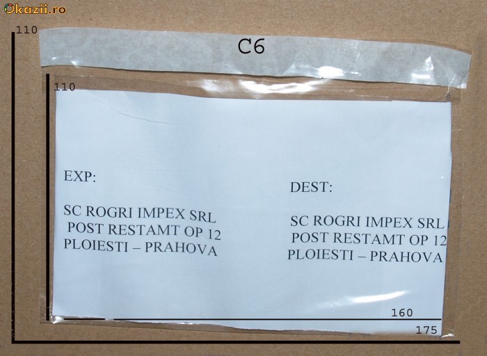 Port-Document docuFIX clasic C6 foto mare