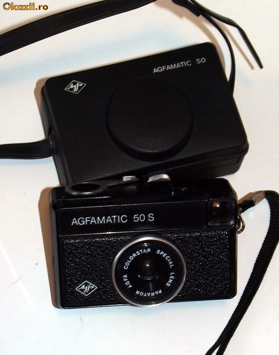 APARAT FOTO DE COLECTIE AGFAMATIC 50 S ; FUNCTIONAL foto mare