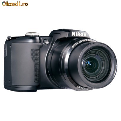 Nikon L105 NOU + geanta foto mare