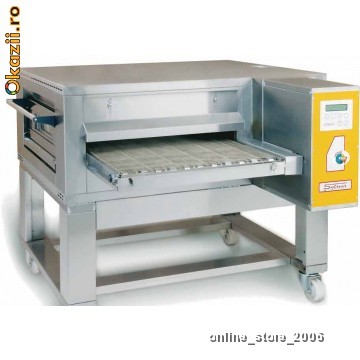 Cuptor tunel covrigi/pizza Zanolli 08/50v electric (productivitate 600-700cov /h) foto mare