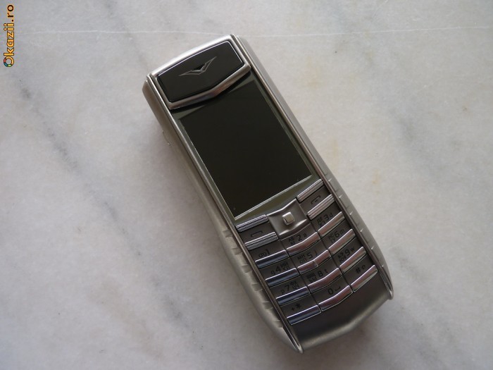 Vertu Ascent TI Lether Red stare f buna , original , FULL - 999 EUR ! Okazie ! foto mare