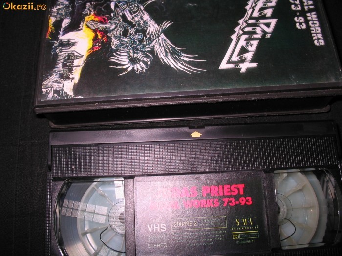 Judas Priest Metal Works VHS foto mare