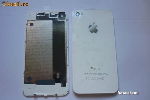 Capac iPhone 4 16GB 32GB Alb Calitate Excelenta FORTA Montaj Gratuit foto mare