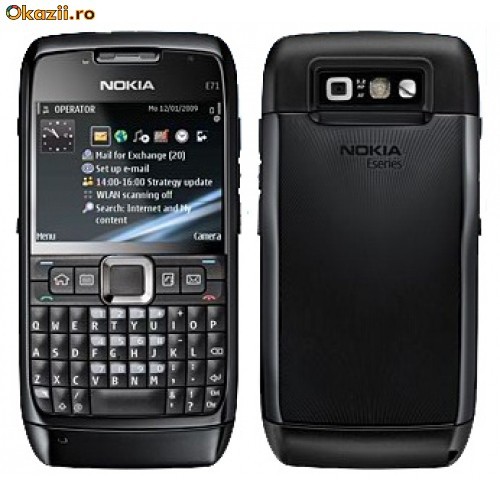 Vand Nokia E71 urgent foto mare