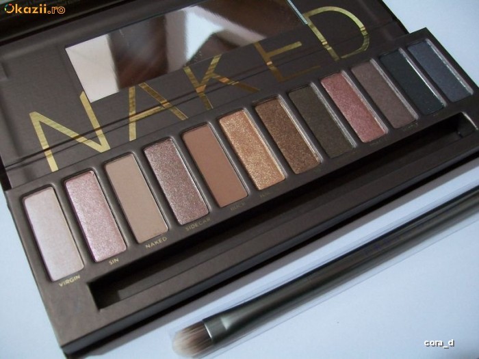 URBAN DECAY trusa fard NAKED foto mare