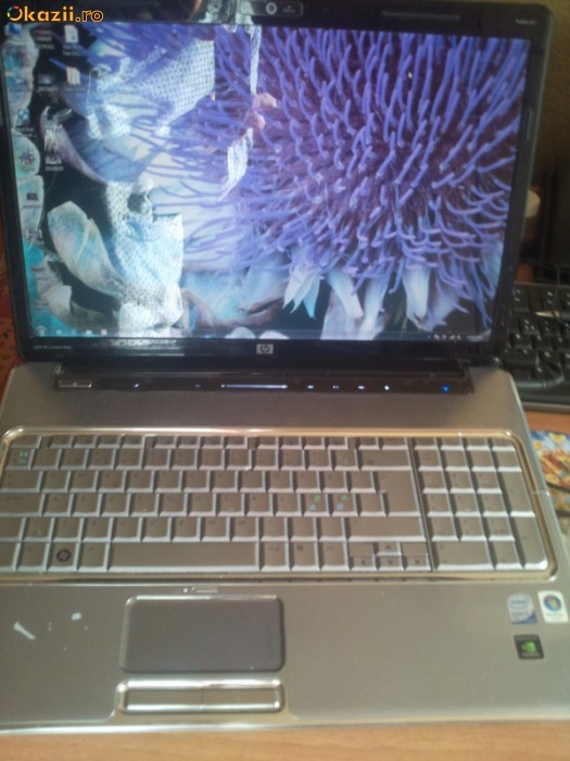 Dezmembrez HP DV7 (Placa Baza AMD, Procesor Athlon Dual Core 2G, Memorie 2G, Hard 320, Display, Carcasa, Tastatura, Incarcator, etc) foto mare
