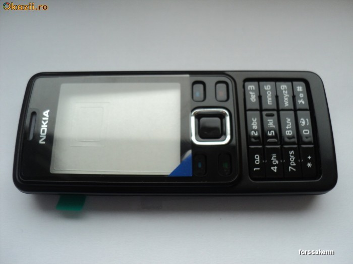 Carcasa Nokia 6300 Negru Maxim am spus :) Asigur Montaj POZE REALE foto mare