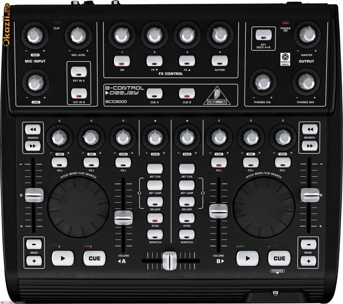 Consola dj Behringer BCD 3000 foto mare
