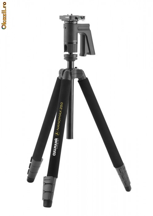 Trepied CULLMANN Nanomax 250 CB10 aluminiu 10 ANI GARAN foto mare