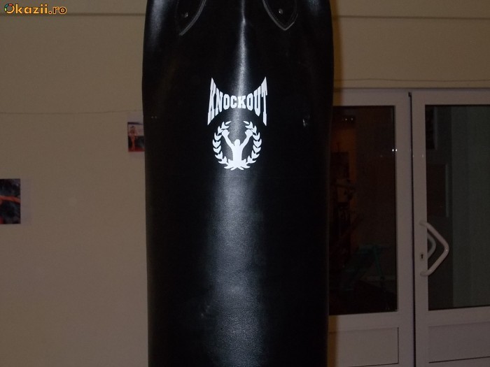 SACI DE BOX PIELE  KNOCKOUT foto mare