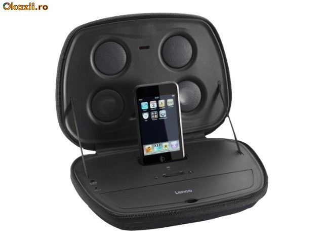 Sistem audio portabila iPod/iPhone Lenco IPD-4500 foto mare