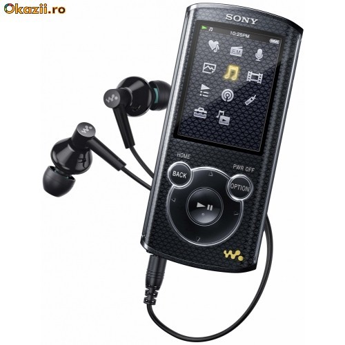 MP4 Player Sony NWZE464B, 8GB foto mare