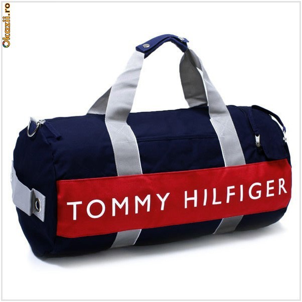*** Geanta TOMMY HILFIGER, Stil Postas, Unisex, 100% AUTENTIC, M6L200230 *** foto mare