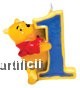 1.Lumanare cifra WINNIE the POOH foto mare