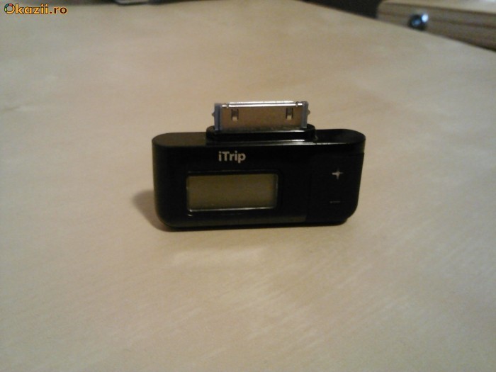 FM TRANSMITER PENTRU IPHONE/IPOD foto mare