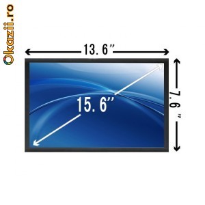 Ecran laptop 15.6 LED 1366x768 GLOSSY (Lucios) display panel B156XW04 foto mare