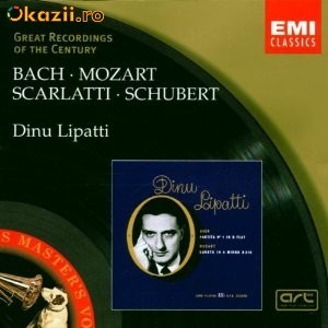 LIPATTI DINU - BACH/MOZART/SCARLATTI/SCHUBERT (CD) foto mare