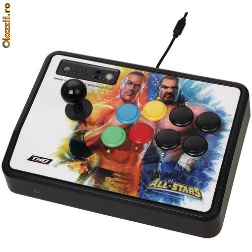 Vand BrawlStick WWE All-Stars xbox 360 (FightStick/ArcadeStick) foto mare