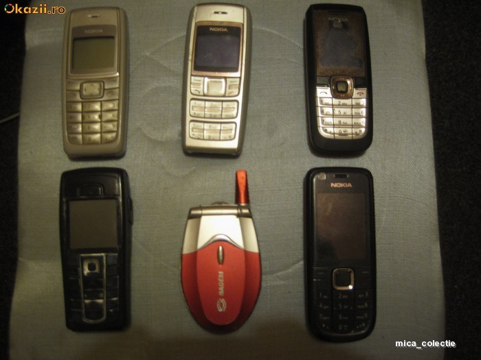 Vand lot telefoane pentru piese ( 6 bucati Nokia si Sagem ) foto mare
