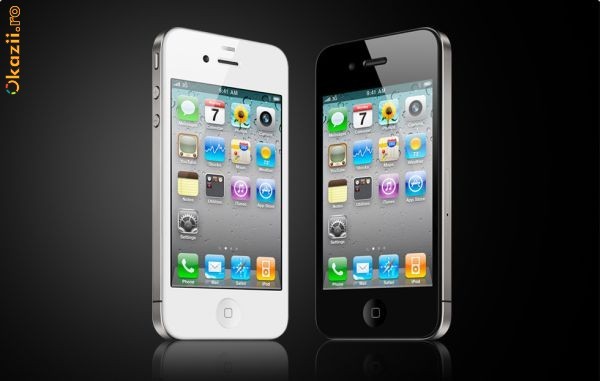 IPHONE 4 32GB BLACK CA NOU - FOLOSIT 2 ZILE - CODAT VODAFONE !! FULL !! GARANTIE + FACTURA !! 1599 RON !! foto mare