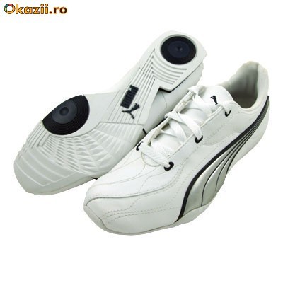 Adidasi Puma Ryu White Barbati foto mare