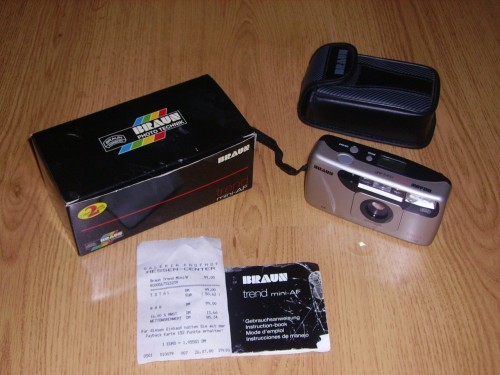 Aparat foto BRAUN trend mini-AF- PRET REDUS !!!!! foto mare