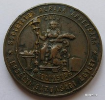 Medalie rarisima -Pro Meritis -Societatea Agrara Ardeleana foto