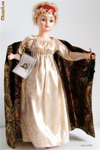 Papusa portelan Martha Jefferson Randolph 1987 - superba! foto