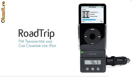 Cauti un cadou inspirat? Griffin RoadTrip pentru orice iPod foto mare