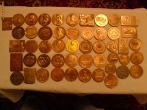 Grup 50 Medalii Bronz , oameni de seama , evenimente,ROMANIA , foto Grup 50 Medalii Bronz , oameni de seama , evenimente,ROMANIA , foto