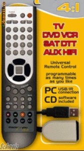 TELECOMANDA GBS + PROGRAMATOR IR TELECOMENZI DVD LCD TV SAT HIFI foto